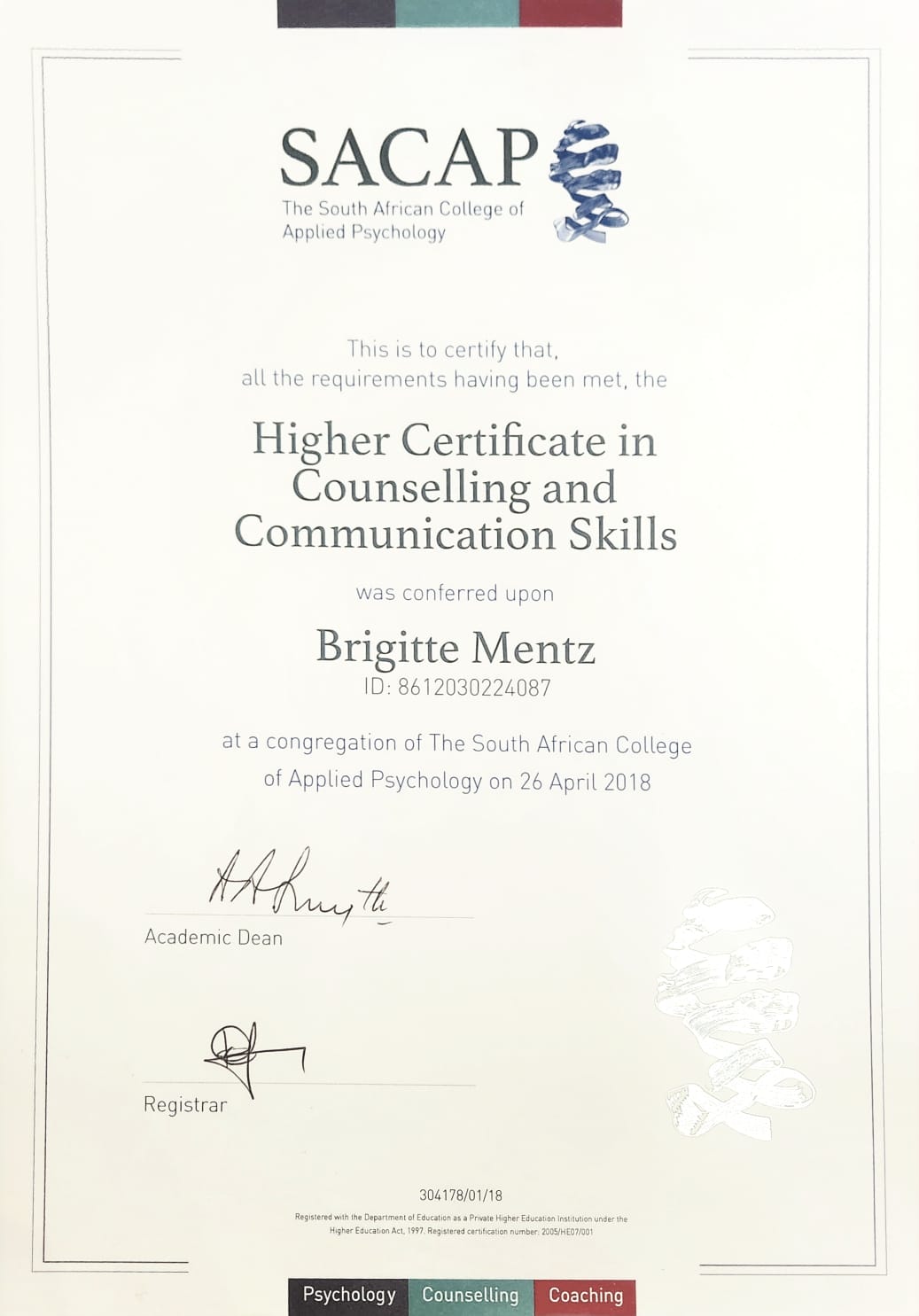 Higher Counselling